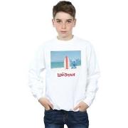 Sweat-shirt enfant Disney Lilo And Stitch Surf Beach