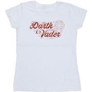 T-shirt Disney Obi-Wan Kenobi Darth Vader Ribbon Font