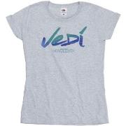 T-shirt Disney Obi-Wan Kenobi Jedi Painted Font