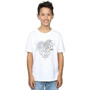 T-shirt enfant Harry Potter Thestral Line Art