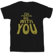 T-shirt enfant Disney May The Force Be With You