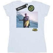 T-shirt Dc Comics Batman TV Series Surfing Logo