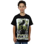 T-shirt enfant Dc Comics Batman v Superman Wanted Poster