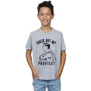 T-shirt enfant Dc Comics Superman Check Out My Profile