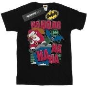 T-shirt Dc Comics Batman And Joker Ha Ha Ha Ho Ho Ho