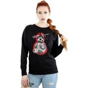 Sweat-shirt Disney The Last Jedi Roll With It