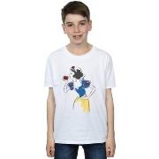 T-shirt enfant Disney Snow White Apple Glitter