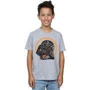T-shirt enfant Disney Darth Vader Dia De Los Muertos