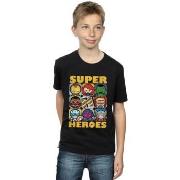 T-shirt enfant Marvel Kawaii Super Heroes