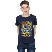 T-shirt enfant Marvel Captain America Spang