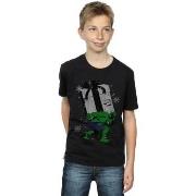 T-shirt enfant Marvel Santa Hulk