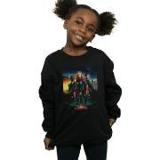 Sweat-shirt enfant Marvel Captain Movie Starforce Poster