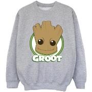 Sweat-shirt enfant Guardians Of The Galaxy Groot Badge