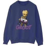 Sweat-shirt Guardians Of The Galaxy Groot Casette