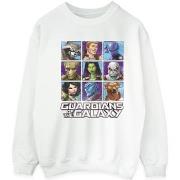 Sweat-shirt Guardians Of The Galaxy Character Squares