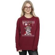 Sweat-shirt Dessins Animés Christmas Fair Isle