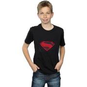 T-shirt enfant Dc Comics Justice League Movie Superman Logo