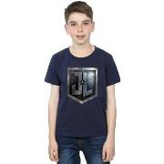 T-shirt enfant Dc Comics Justice League Movie Shield