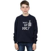 Sweat-shirt enfant Dessins Animés Bugs Bunny What's Up Doc Stripes