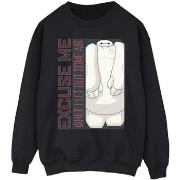 Sweat-shirt Disney Big Hero 6 Excuse Me Some Air