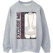 Sweat-shirt Disney Big Hero 6 Baymax Excuse Me Some Air