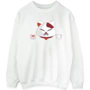 Sweat-shirt Disney Big Hero 6 Baymax Kitten Heads