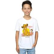 T-shirt enfant Disney The Lion King Simba Pastel