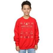 Sweat-shirt enfant Harry Potter Christmas Pattern