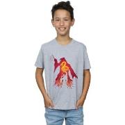 T-shirt enfant Harry Potter Dumbledore Silhouette