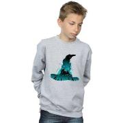 Sweat-shirt enfant Harry Potter Hogwarts Silhouette