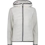 Sweat-shirt Cmp WOMAN JACKET HYBRID FIX HOOD