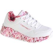 Baskets basses enfant Skechers Uno Lite Lovely Luv