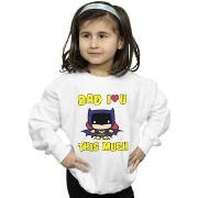 Sweat-shirt enfant Dc Comics Dad I Love You This Much