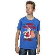 T-shirt enfant Dessins Animés Santa Bugs Bunny