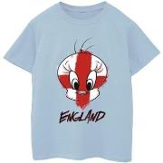 T-shirt enfant Dessins Animés Tweety England Face