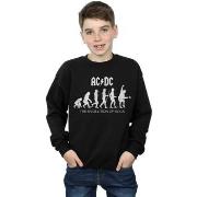 Sweat-shirt enfant Acdc The Evolution of Rock