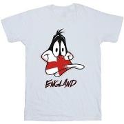 T-shirt enfant Dessins Animés Daffy England Face