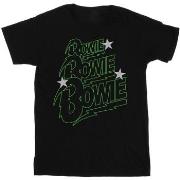 T-shirt enfant David Bowie Multiple Neon Logo