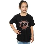 T-shirt enfant David Bowie Rose Gold Circle