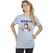 T-shirt David Bowie Orange Stripes