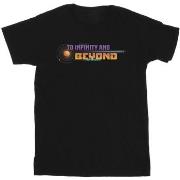 T-shirt enfant Disney Lightyear Infinity And Beyond Text