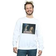 Sweat-shirt Disney Lady And The Tramp Spaghetti Slurp