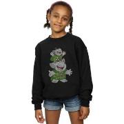 Sweat-shirt enfant Disney Frozen Handstacking Trolls