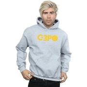 Sweat-shirt Disney The Rise Of Skywalker C-3PO Text Logo