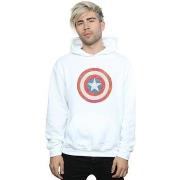 Sweat-shirt Marvel Captain America Sketched Shield