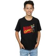 T-shirt enfant Marvel Vintage Logo Blast