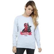 Sweat-shirt Marvel Deadpool Chimichanga Finger