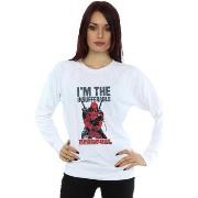 Sweat-shirt Marvel Deadpool I'm The Insufferable