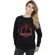 Sweat-shirt Marvel Deadpool Gun Finger