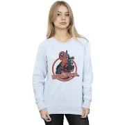 Sweat-shirt Marvel Deadpool Gun Finger